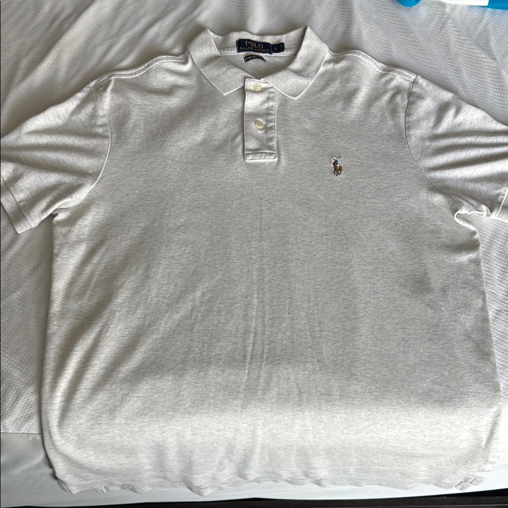 Polo by Ralph Lauren Gray Classic Polo Shirt